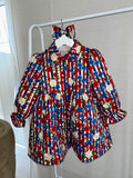 Winter floral quilted set