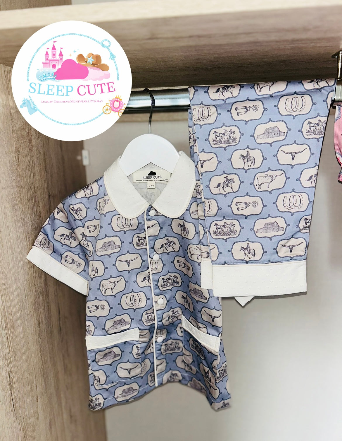 Western Cowboy Pyjama Set