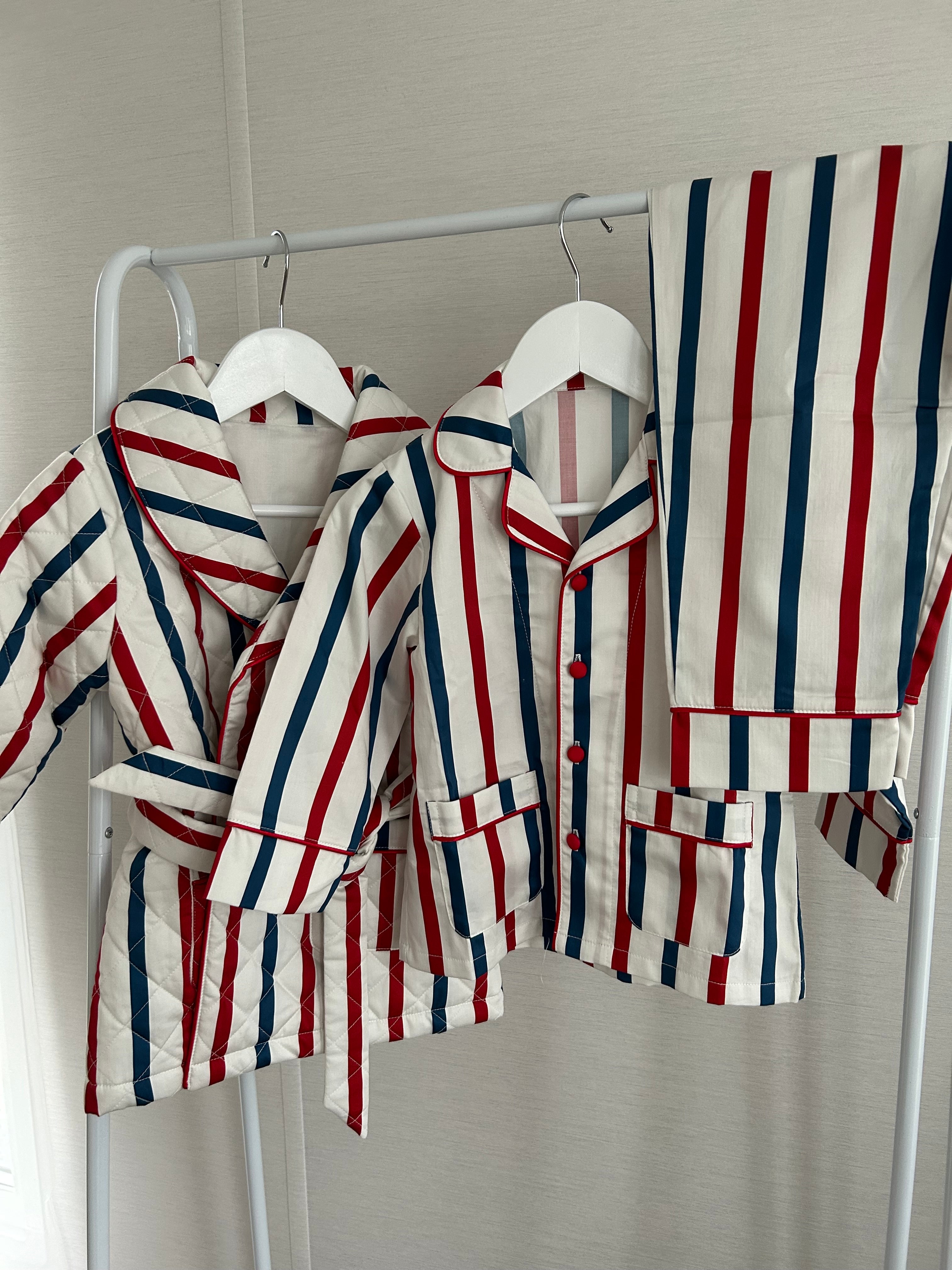 Boys quilted pajamas sets