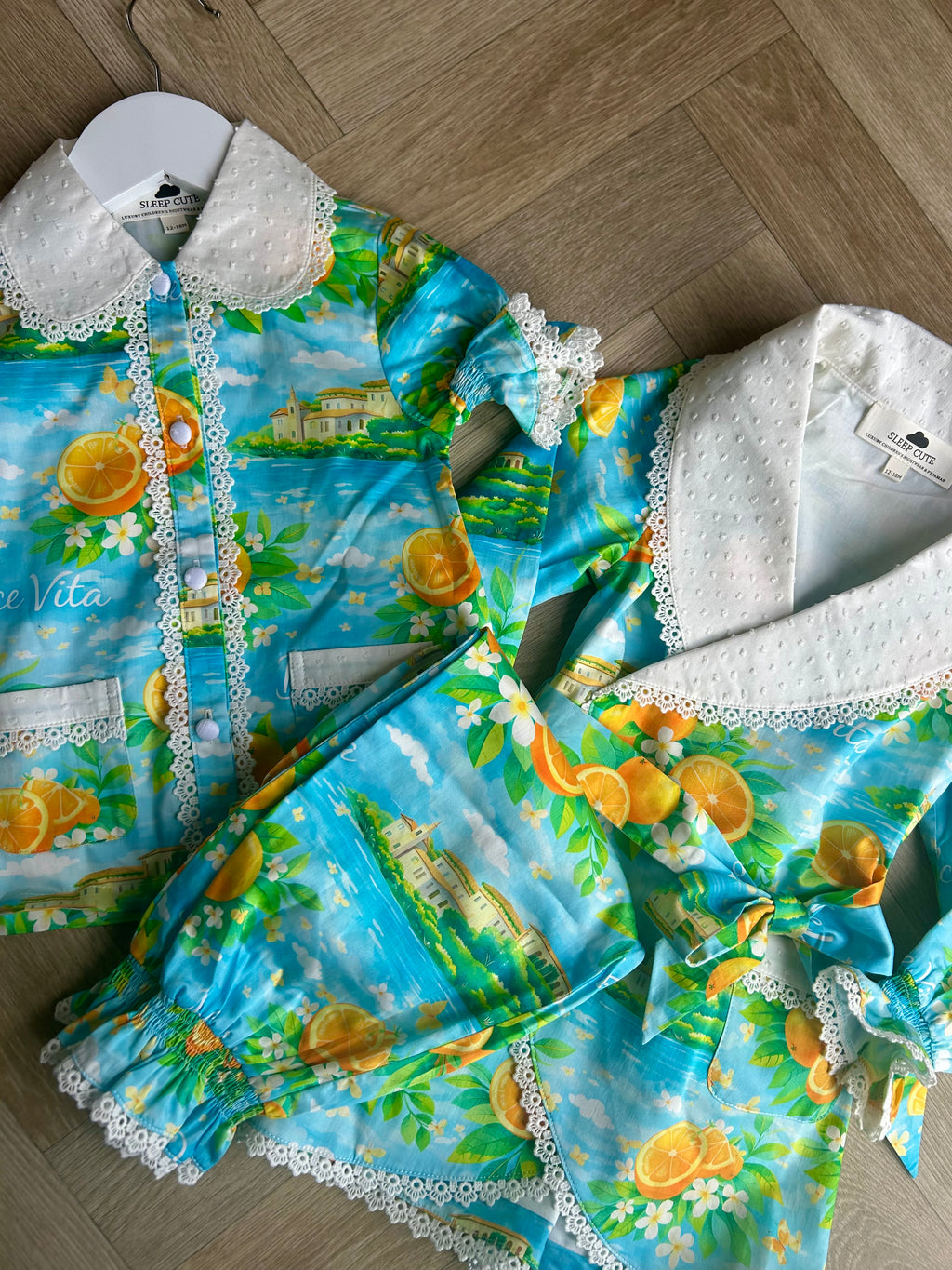 Dolce vita girls pyjama’s set 🍊