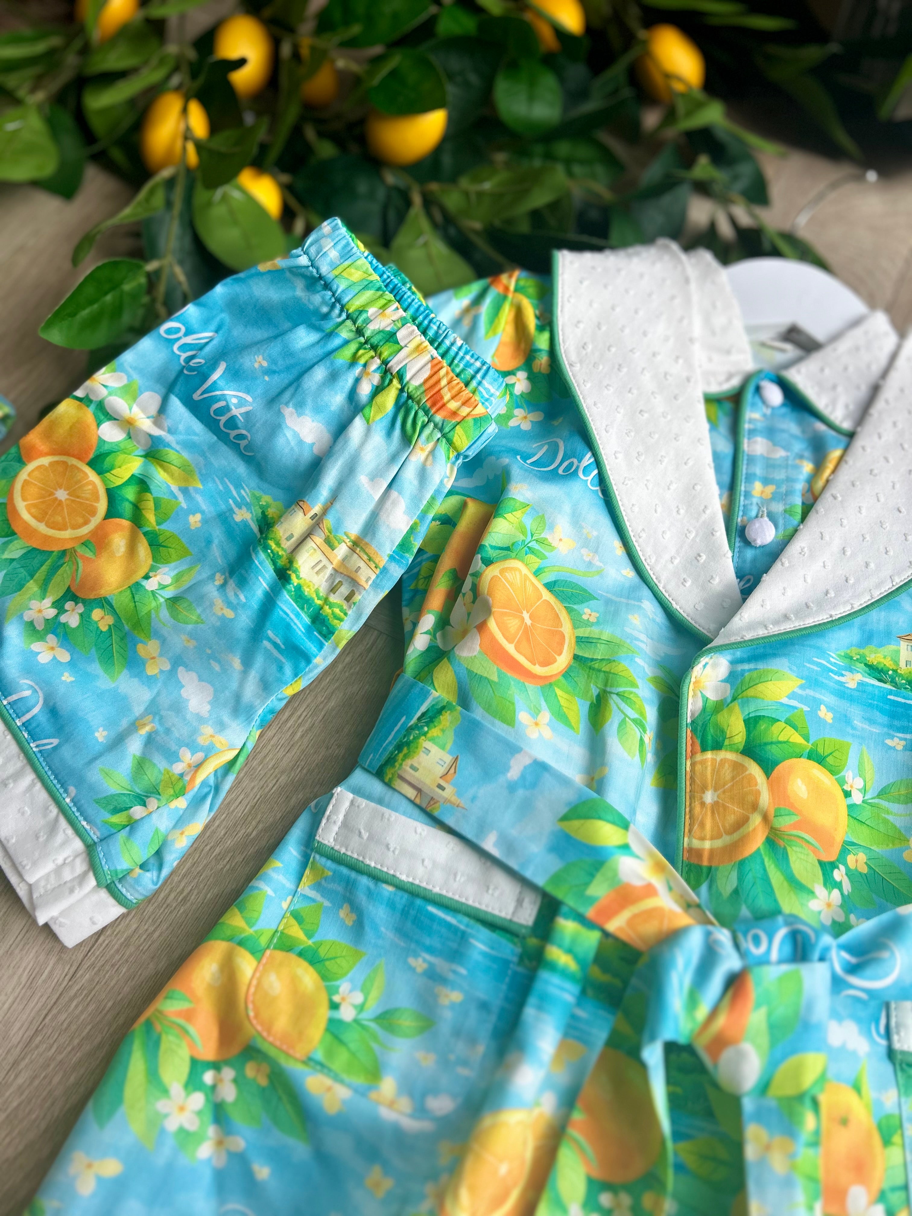 Dolce vita boys pyjamas short set
